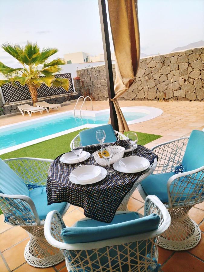 Lovely Villa Kiluka Heated Pool Playa Blanca  Esterno foto
