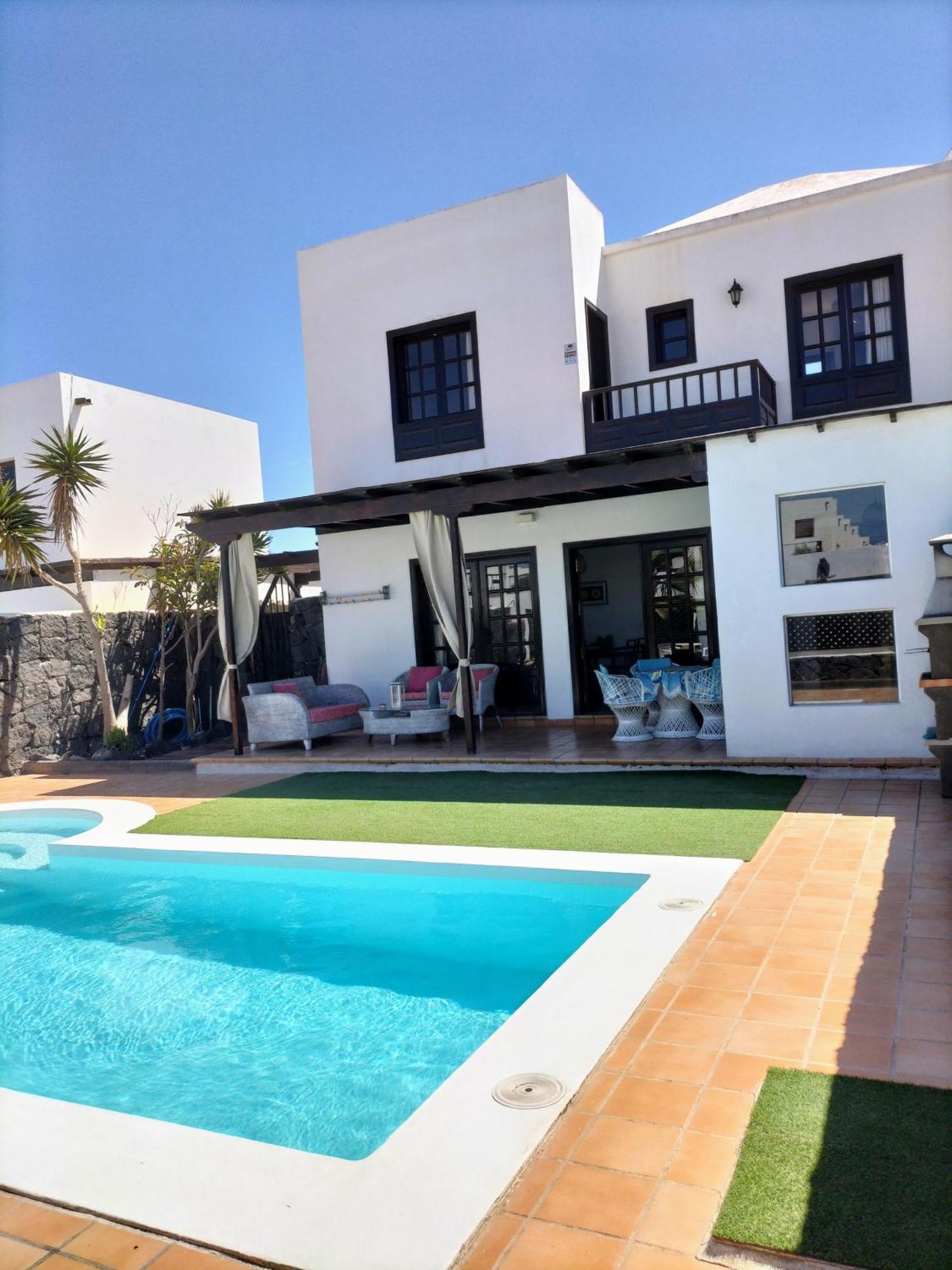 Lovely Villa Kiluka Heated Pool Playa Blanca  Esterno foto