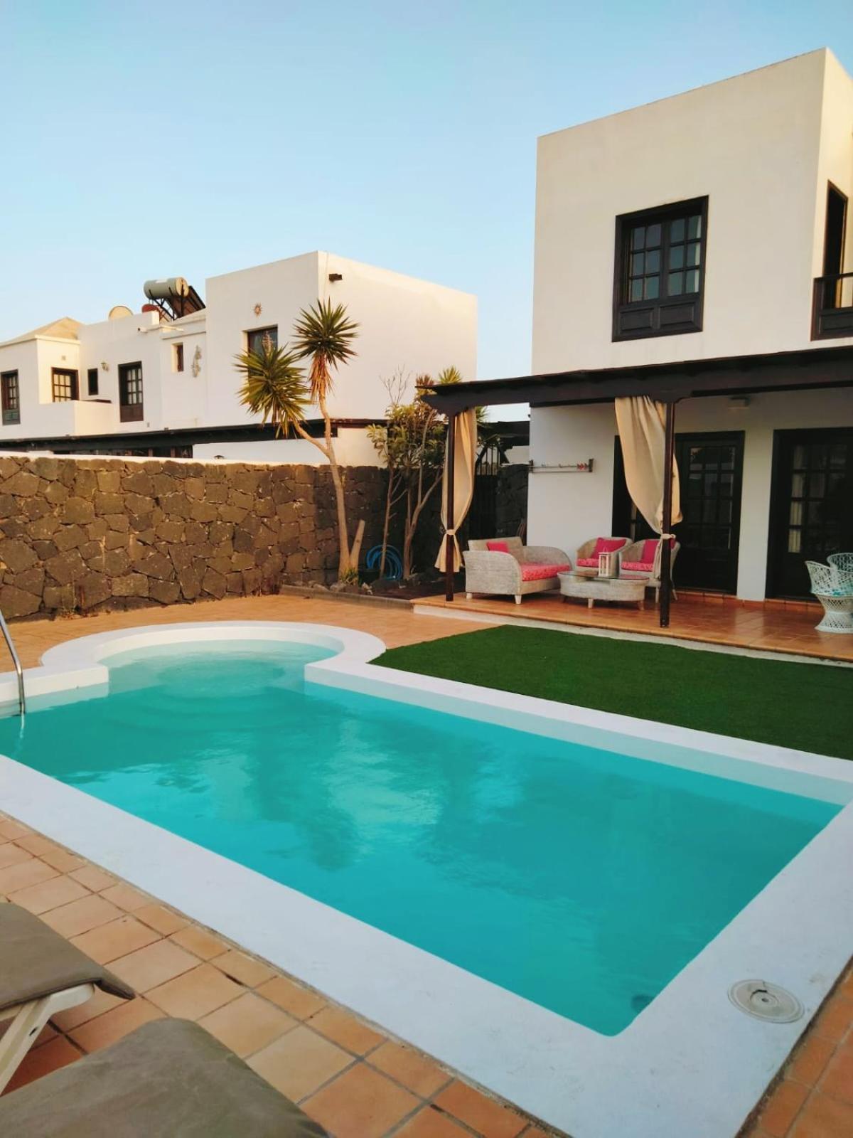 Lovely Villa Kiluka Heated Pool Playa Blanca  Esterno foto