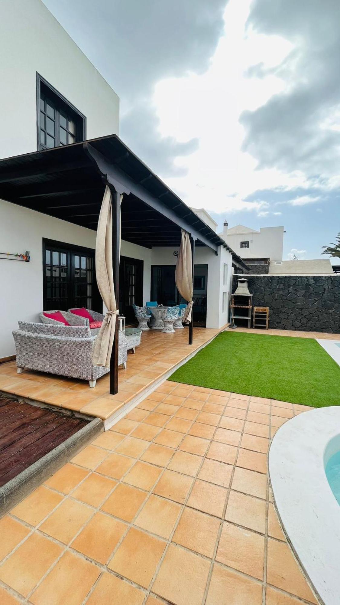 Lovely Villa Kiluka Heated Pool Playa Blanca  Esterno foto